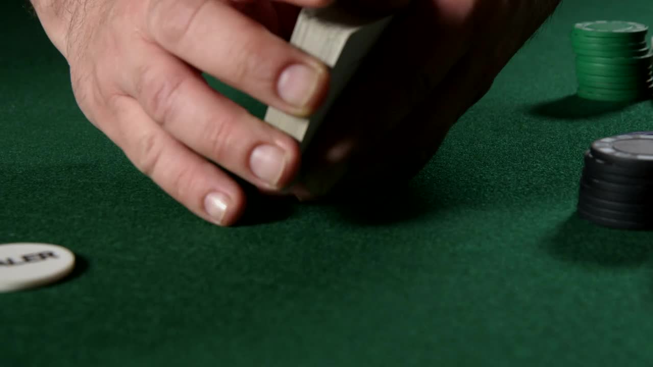 Free Stock Video Shuffling Cards At A Poker Game Live Wallpaper - Free Download