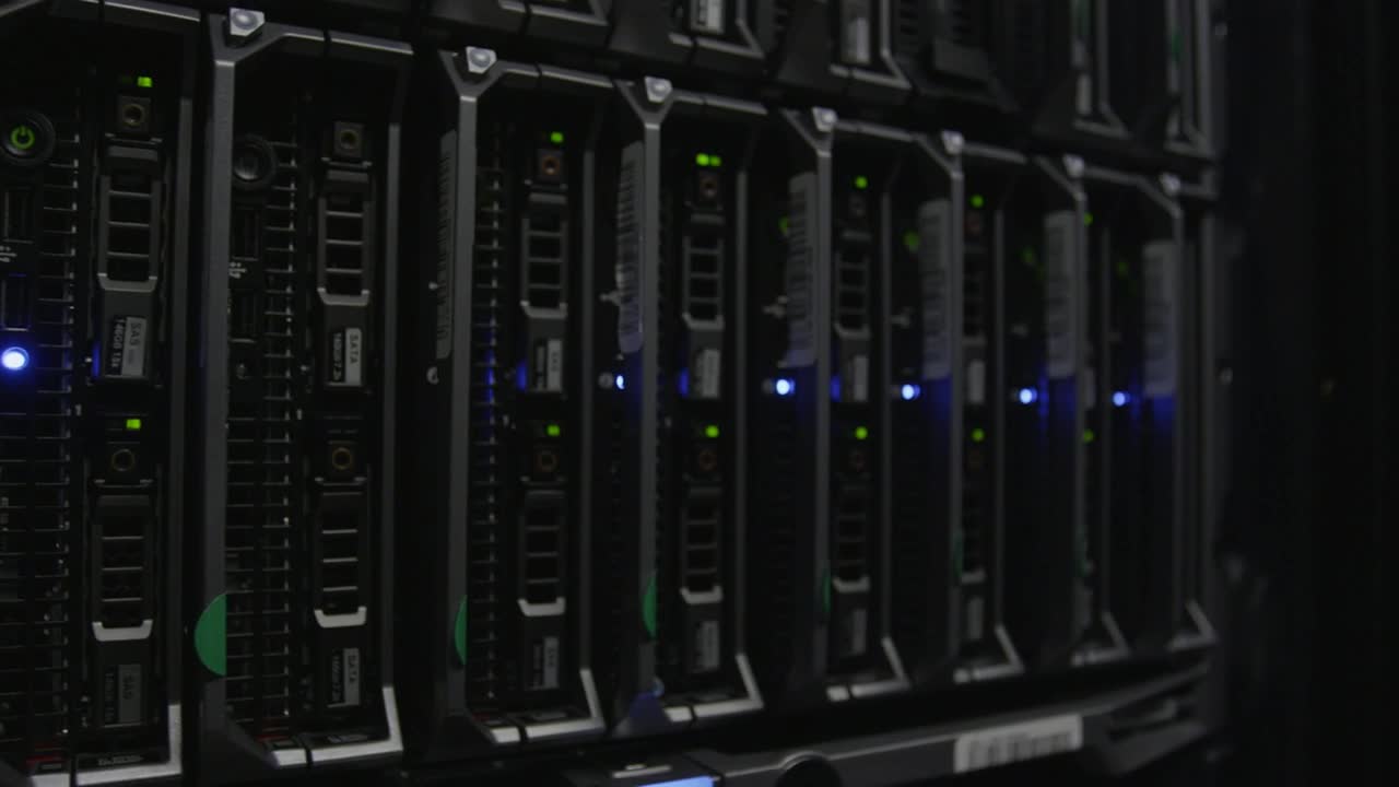 Stock Video Datacenter Racks Live Wallpaper For PC - Free Download