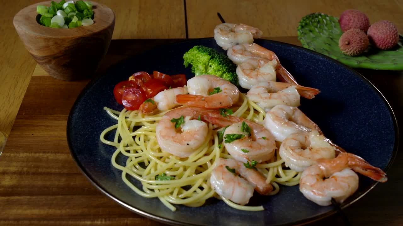 Free Stock Video Seafood And Pasta Live Wallpaper - Free Download