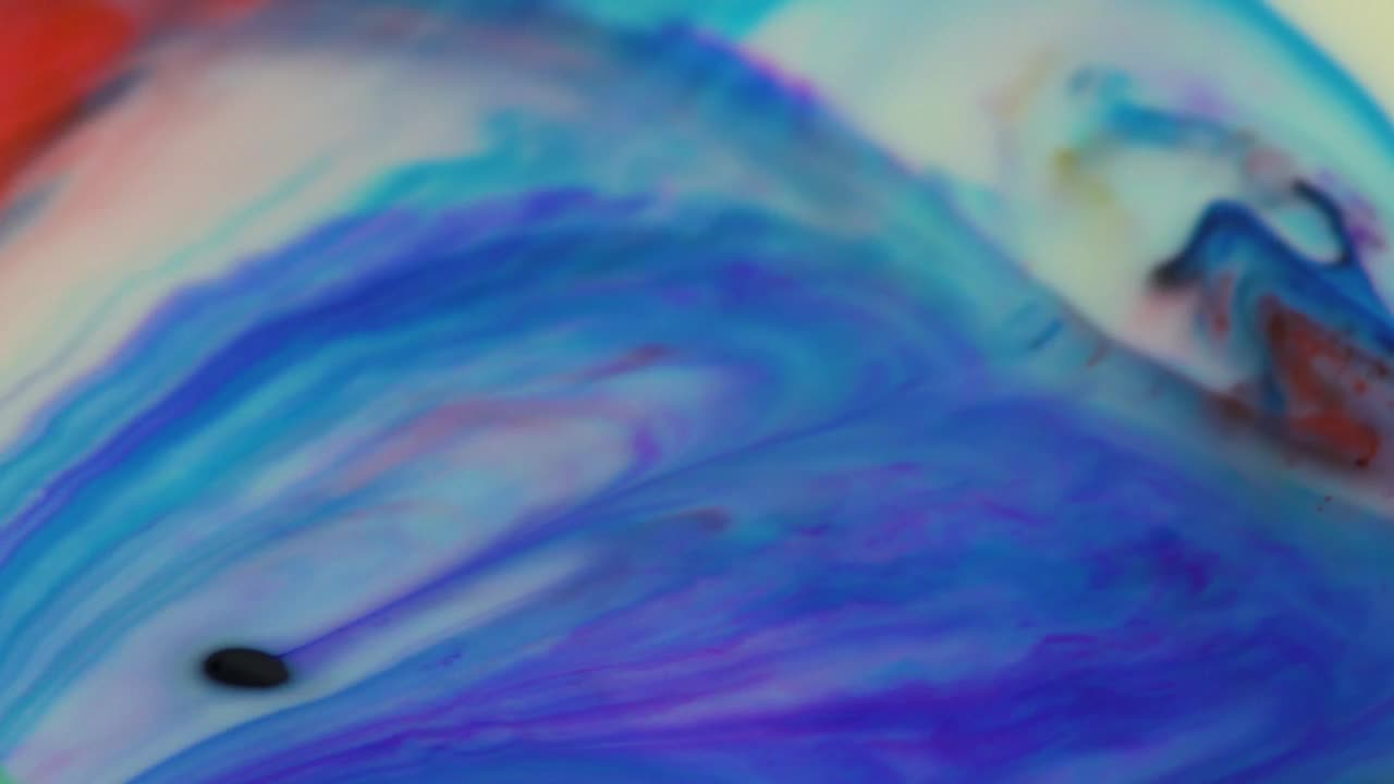 Stock Video Mix Of Multi Colored Paints Flowing Slowl Animated Wallpaper - Free Download