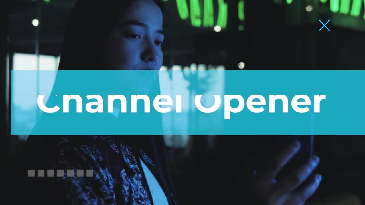 Stock Video Lower Third Opener Animated Wallpaper - Free Download