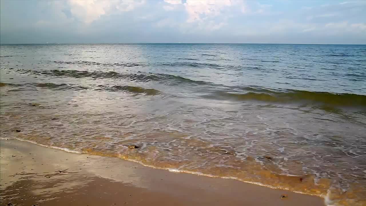 Stock Footage Waves Breaking After Rainfall Live Wallpaper - Free Download