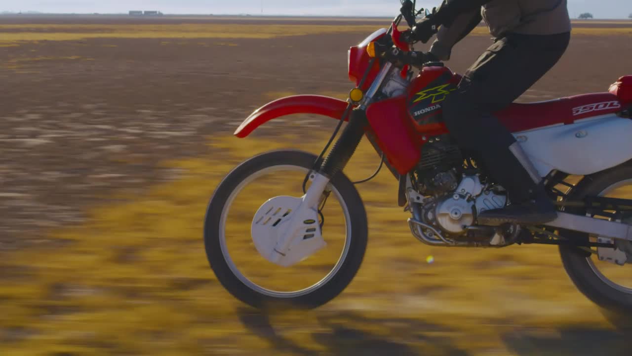 Stock Video Biker Taking A Ride In The Desert Live Wallpaper For PC - Free Download