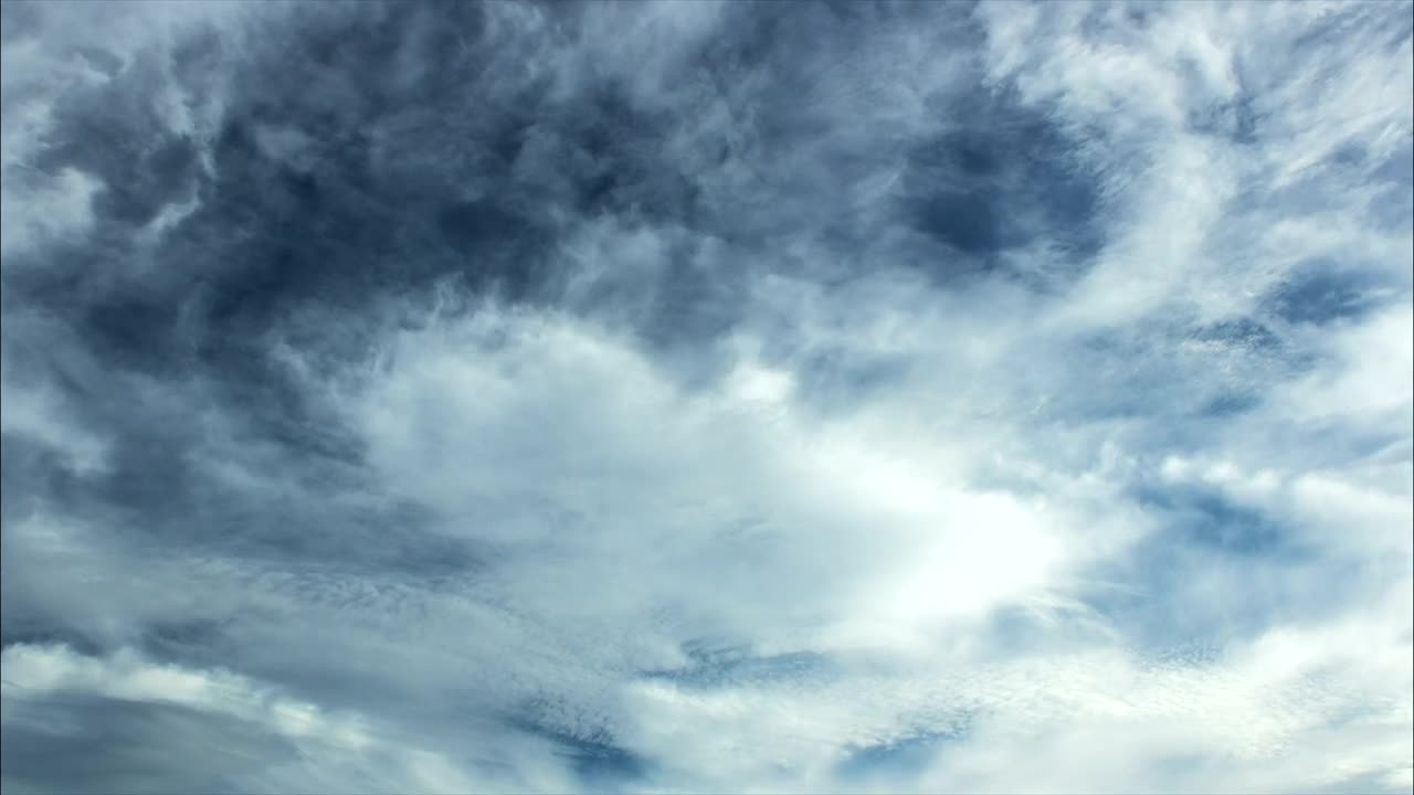 Video Stock Cloud Layers Against A Dark Blue Sky Live Wallpaper For PC - Free Download