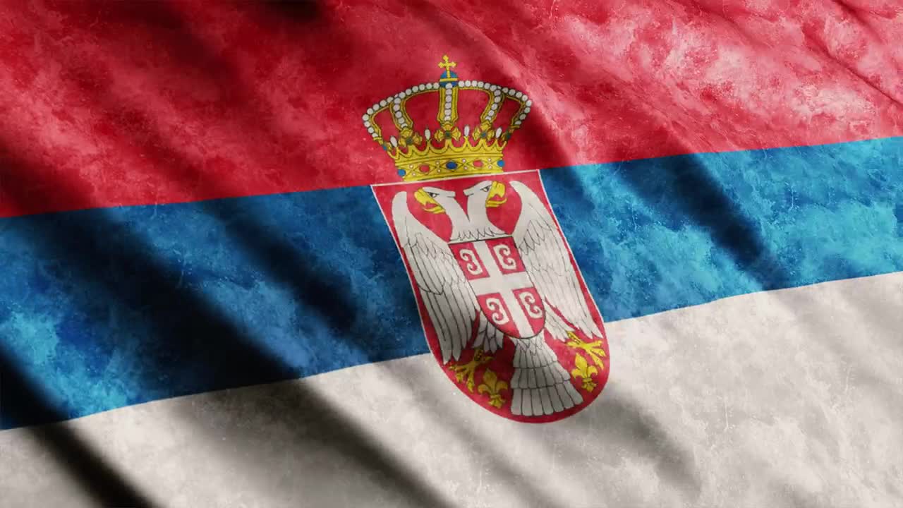 Free Stock Video Serbia D Flag Render Animation Live Wallpaper - Free Download