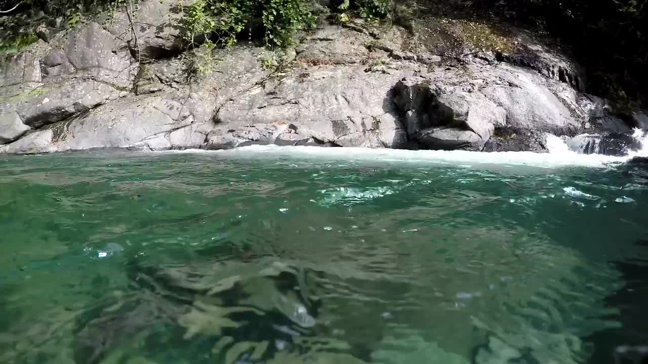 Stock Video Diving In A Turquoise Stream Live Wallpaper For PC - Free Download