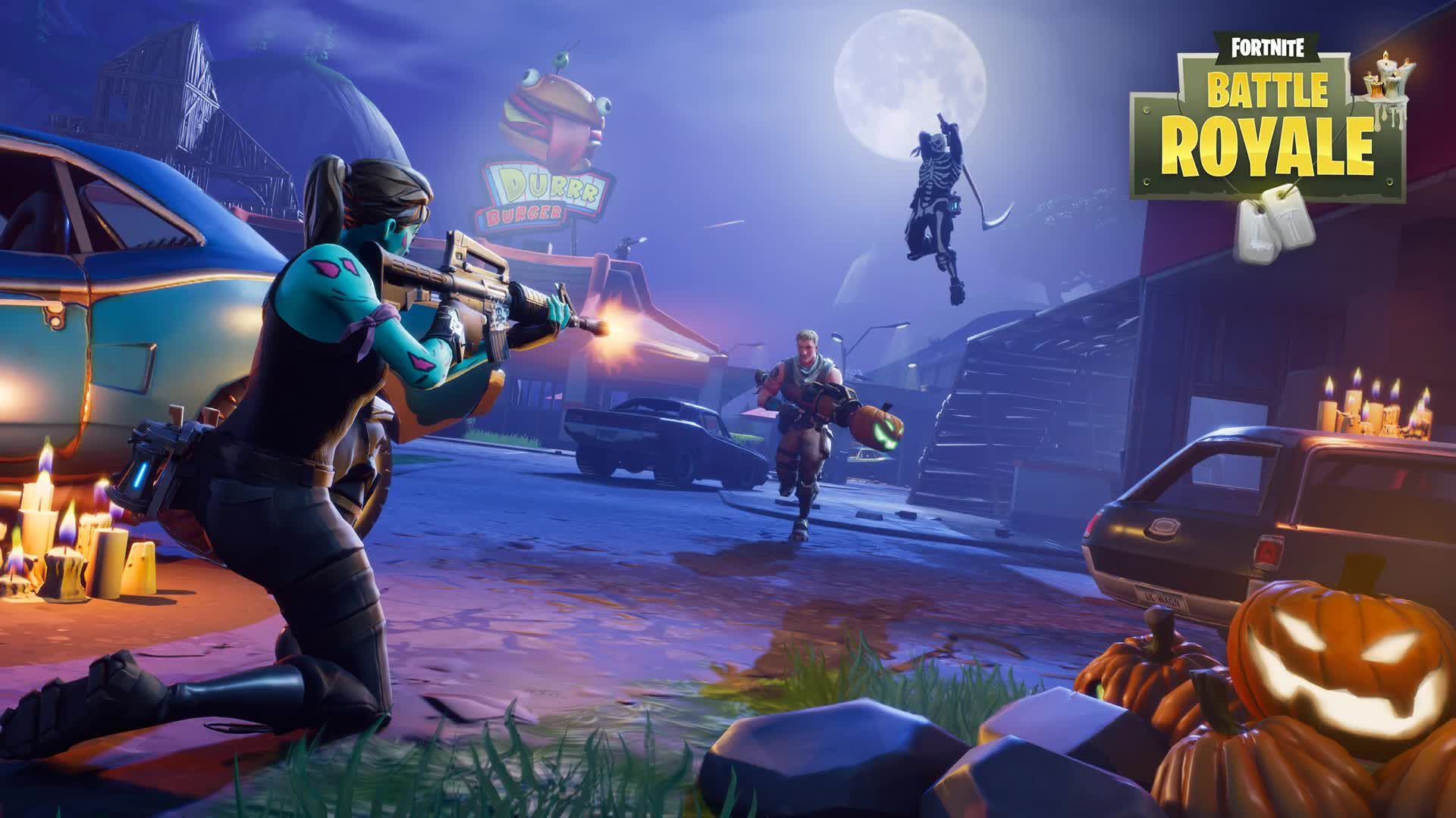 Fortnite  Durrr  Burger  Live  Wallpaper - Free Download