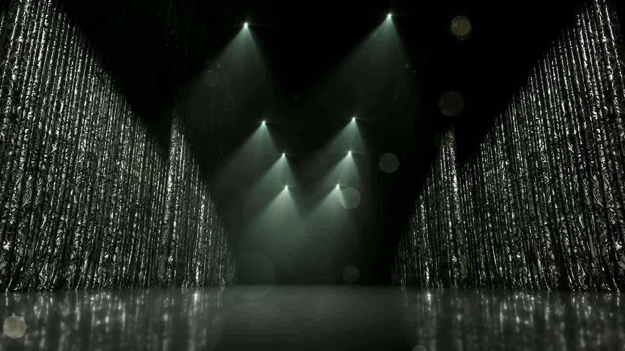 Free Stock Video Silver Award Stage Curtains Loop Video Live Wallpaper - Free Download