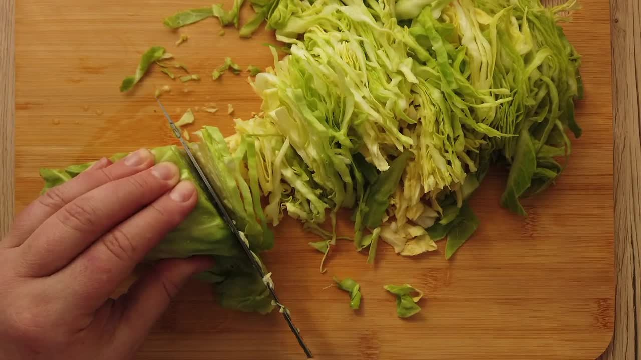 Stock Video Cutting Up Cabbage Live Wallpaper For PC - Free Download