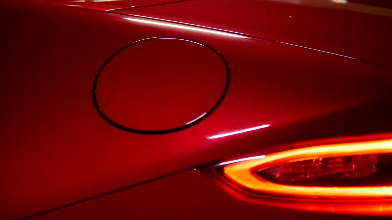 Video Stock Close Up Of Red Sports Car Live Wallpaper For PC - Free Download