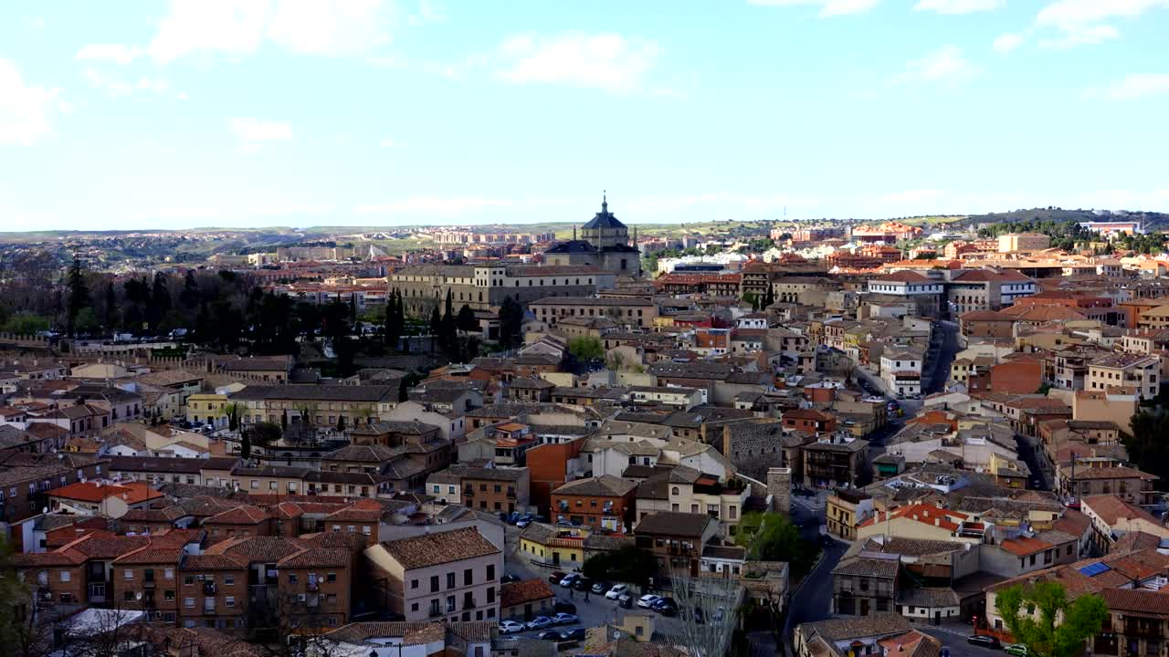 Video Stock Clouds Casting Shadows Over Toledo Live Wallpaper For PC - Free Download