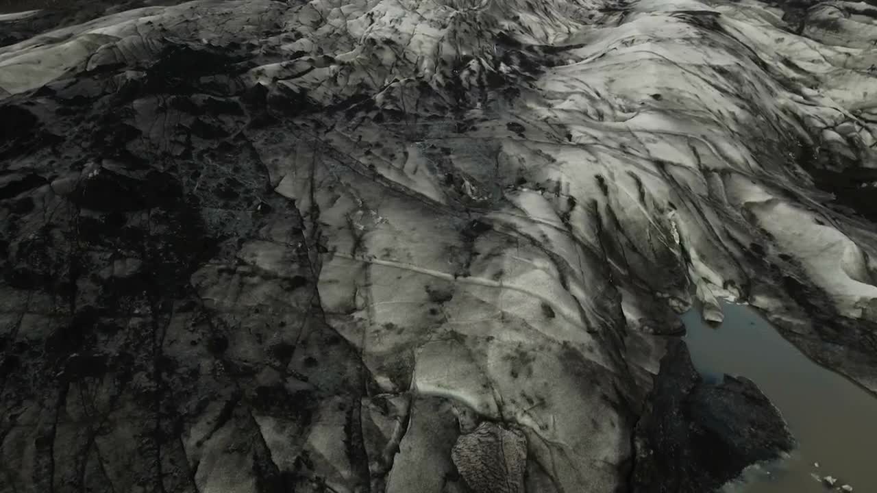 Stock Video Dark Ice Melting Live Wallpaper For PC - Free Download