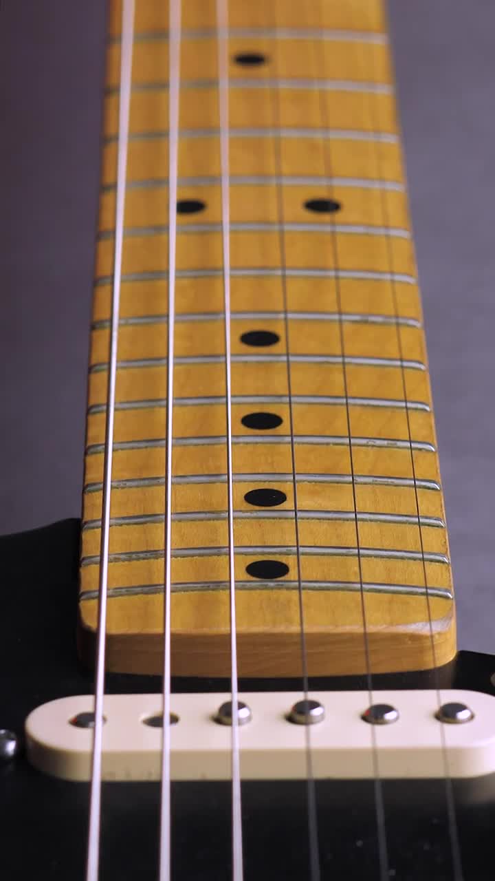 Free Stock Video Wooden Neck Of An Electric Guitar Live Wallpaper - Free Download