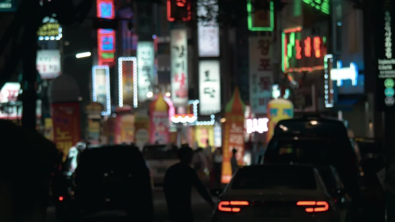 Stock Video Neon Lights And Signs In Korea Live Wallpaper - Free Download