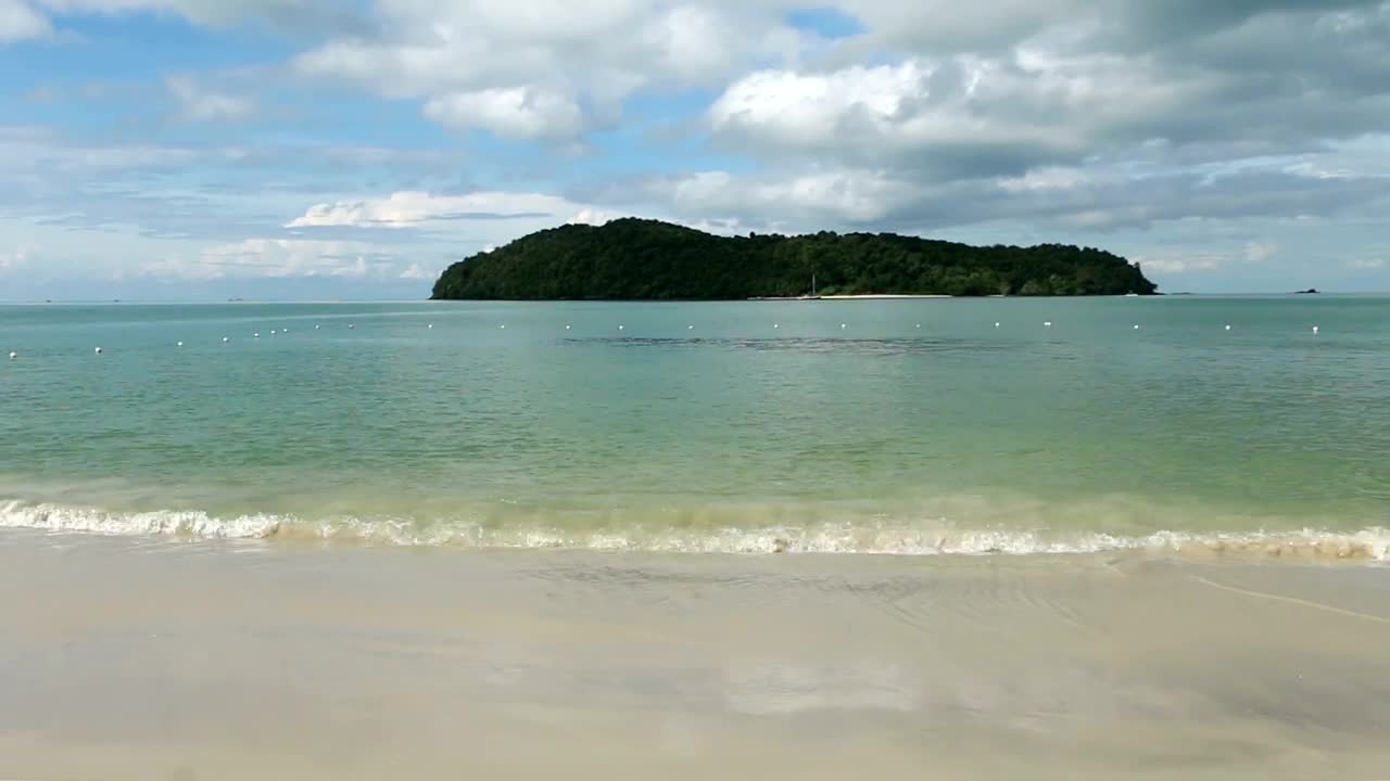 Stock Video Jet Ski In Calm Tropical Waters Animated Wallpaper - Free Download