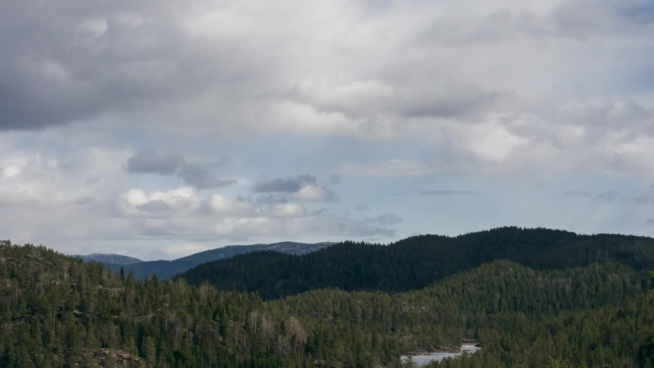 Video Stock Clouds Casting Shadows Over A Forest Live Wallpaper For PC - Free Download