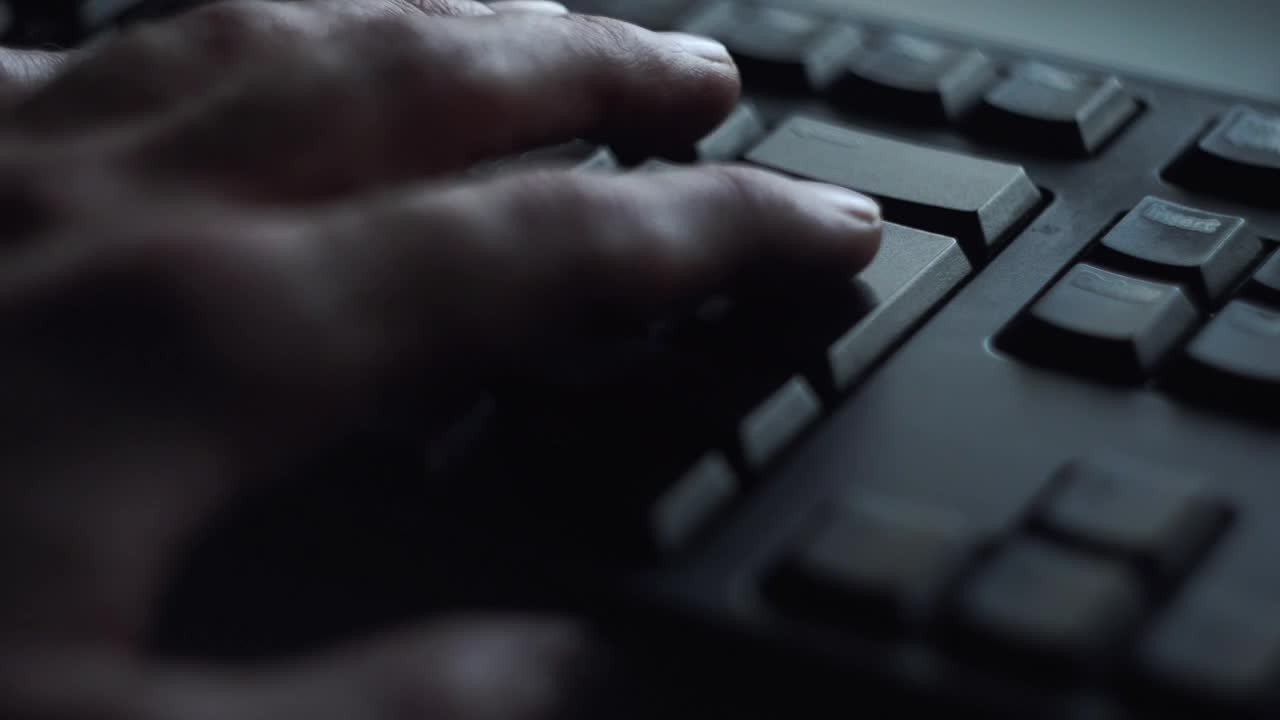 Free Video Stock tapping the enter key Live Wallpaper - Free Download