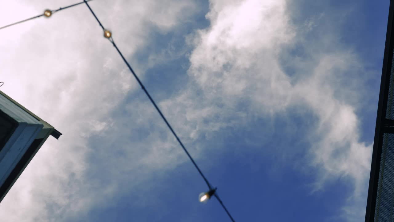 Free Video Stock Sky View From Inside An Apartment Buildings Live Wallpaper - Free Download