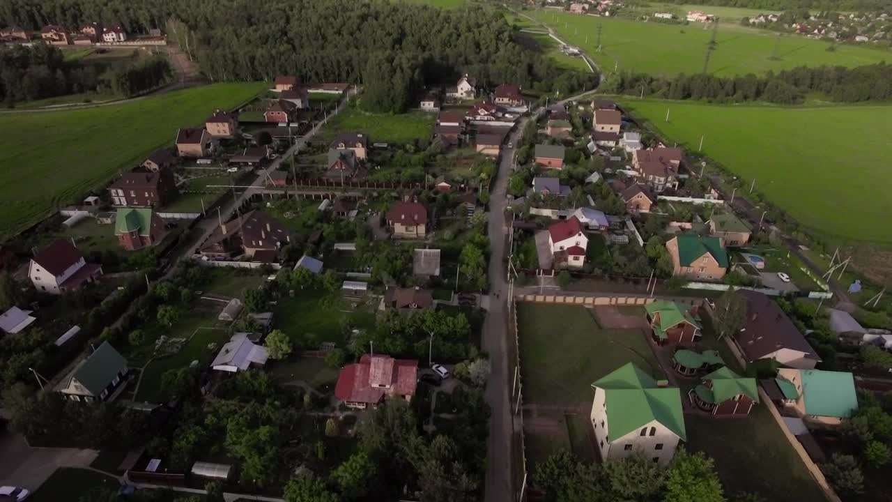 Stock Video Flying Over The Russian Countryside Live Wallpaper For PC - Free Download