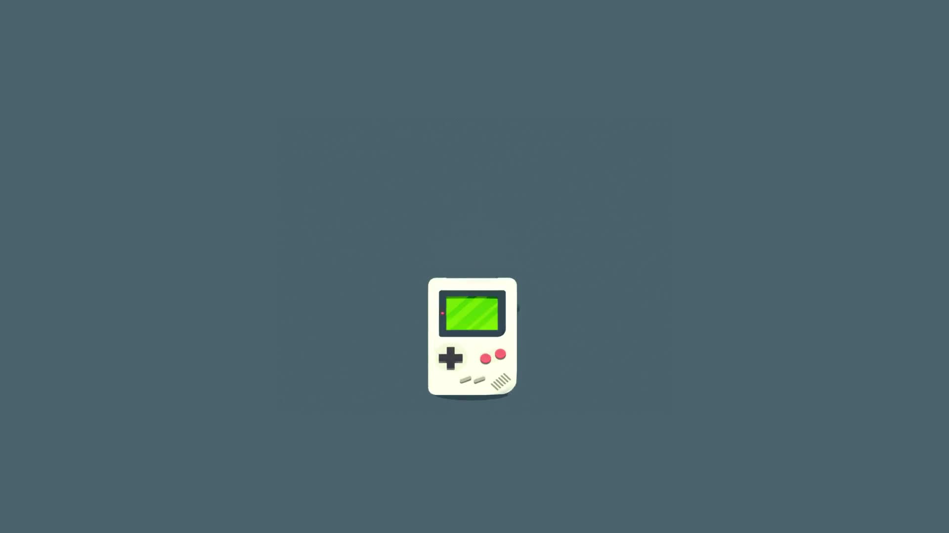 Jumping Gameboy Minimal Live Wallpaper - Free Download