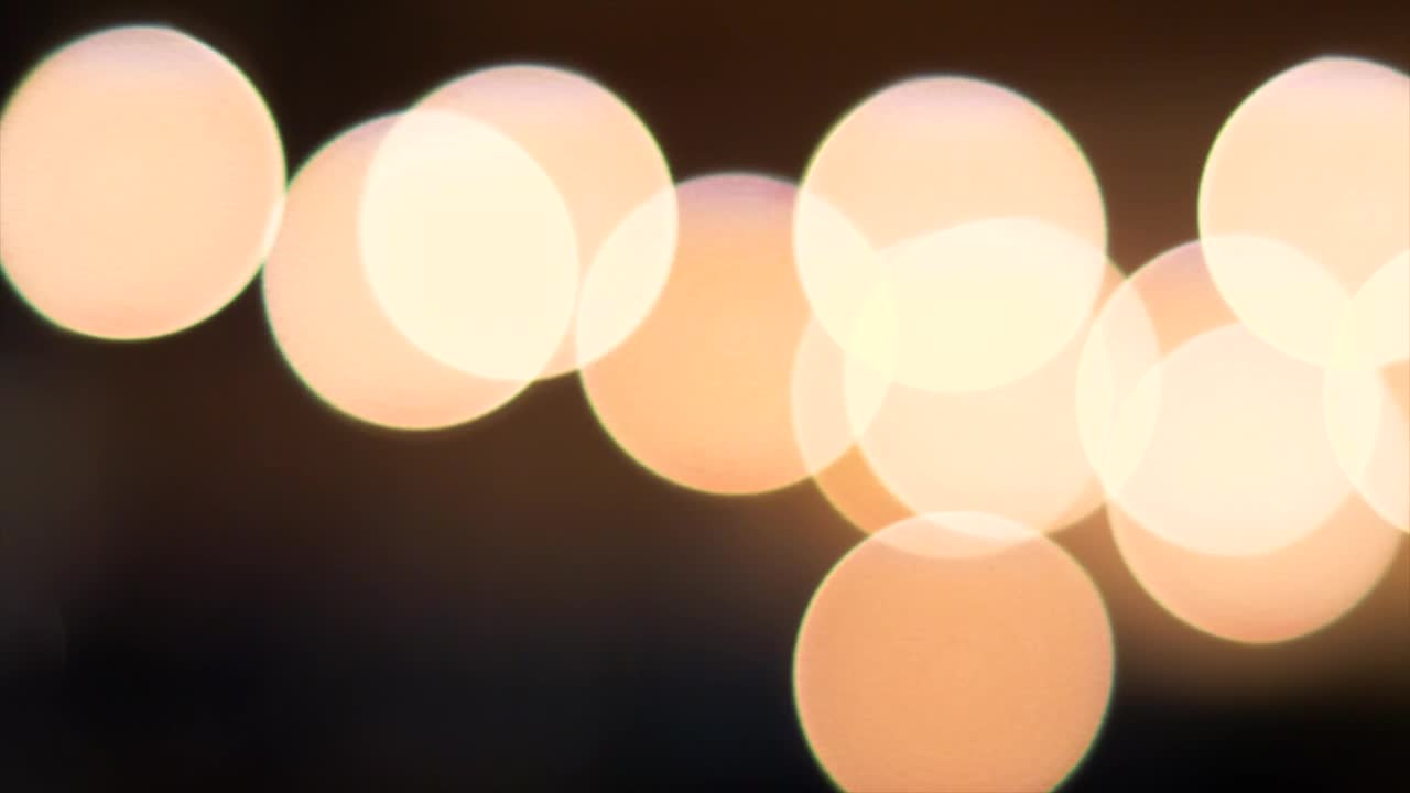 Stock Video Orange Bokeh Lights Live Wallpaper - Free Download