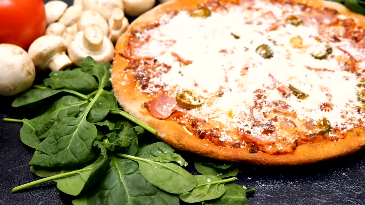 Video Stock Pizza With Heavy Seasoning Live Wallpaper Free - Free Download