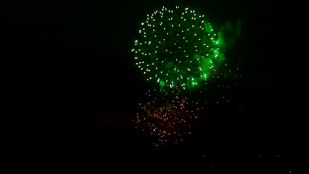 Stock Video Fireworks Flashing Colors In The Night Sky Live Wallpaper For PC - Free Download