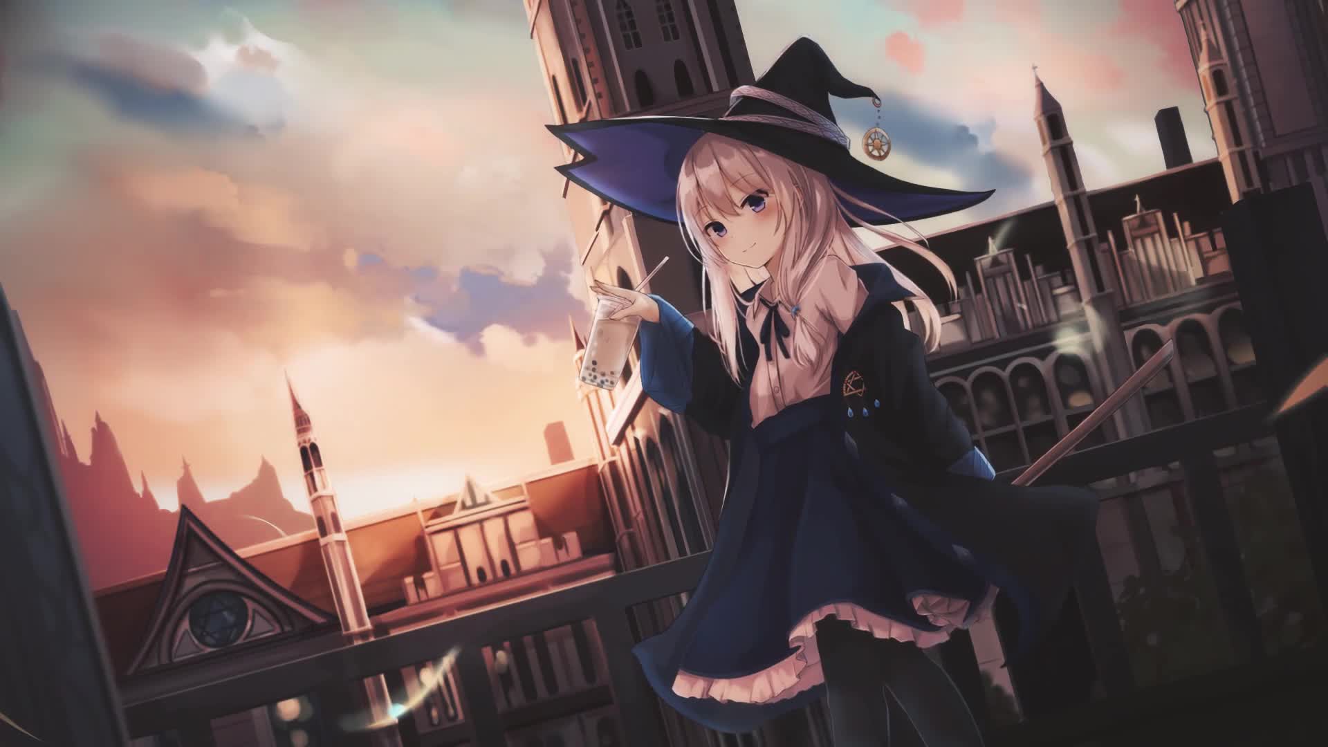 Anime The Journey Of Elaina HD Live Wallpaper - Free Download