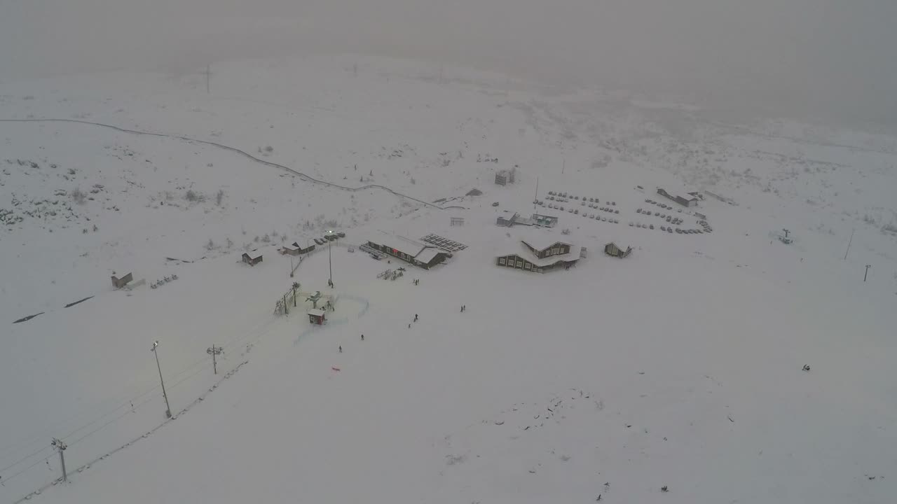 Free Video Stock Snowfall At A Ski Resort Live Wallpaper - Free Download