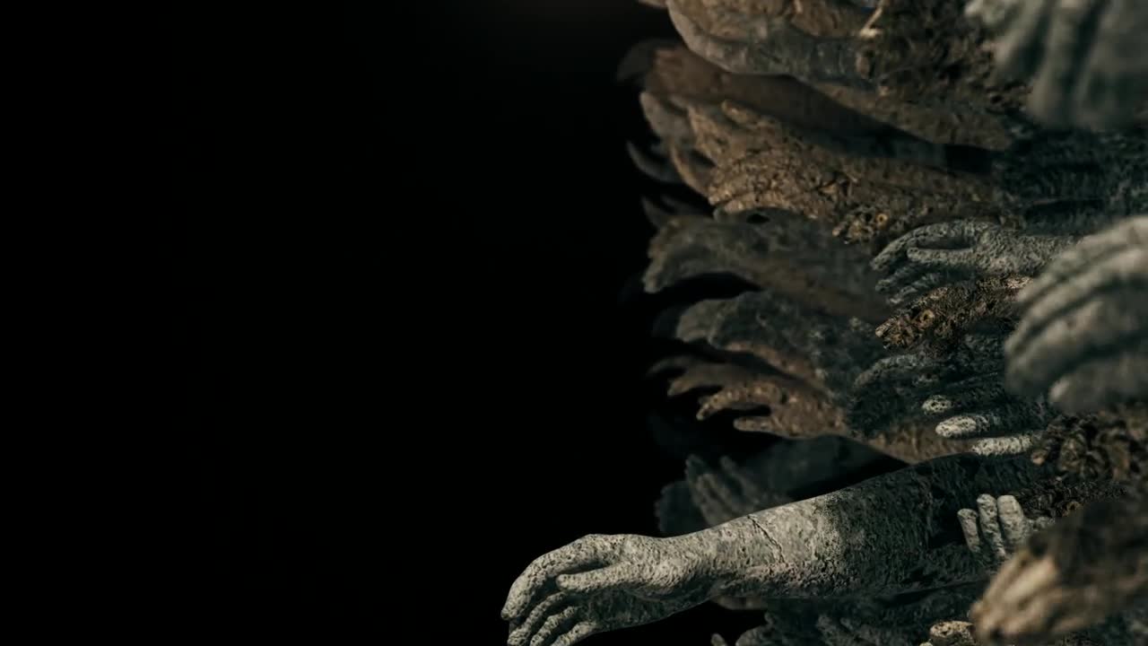 Free Video Stock Stone Sculpture Hands In The Dark Live Wallpaper - Free Download
