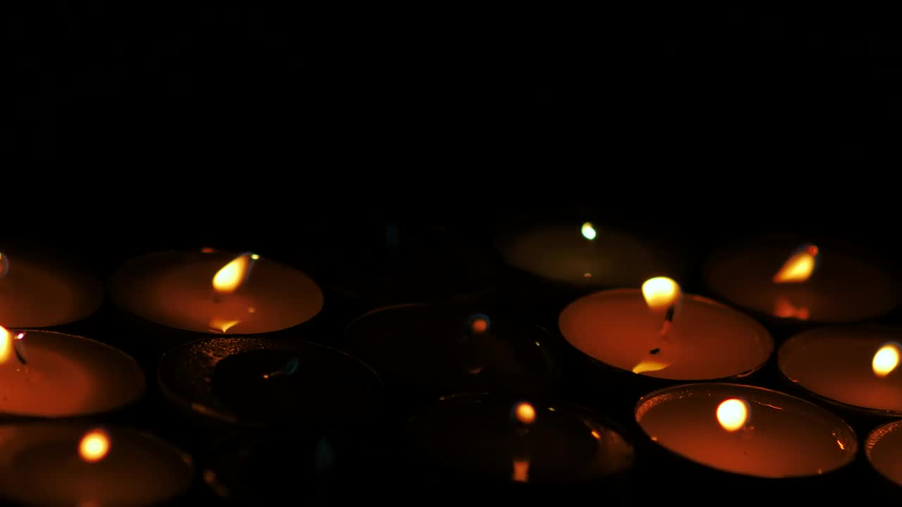Video Stock Candles Lighting Detail Views Live Wallpaper For PC - Free Download