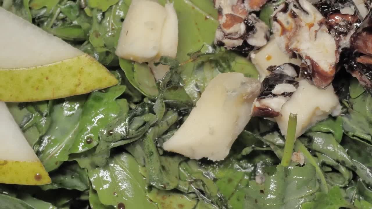 Free Stock Video Salad With Pear And Walnuts Live Wallpaper - Free Download
