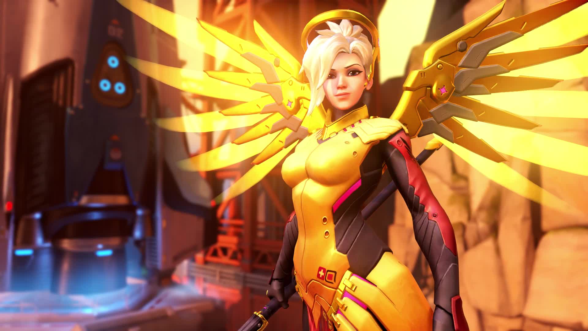 Overwatch Mercy HD Live Wallpaper - Free Download