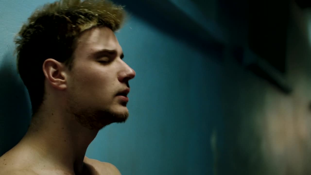 Stock Video Disappointed Athlete In The Locker Room Live Wallpaper For PC - Free Download