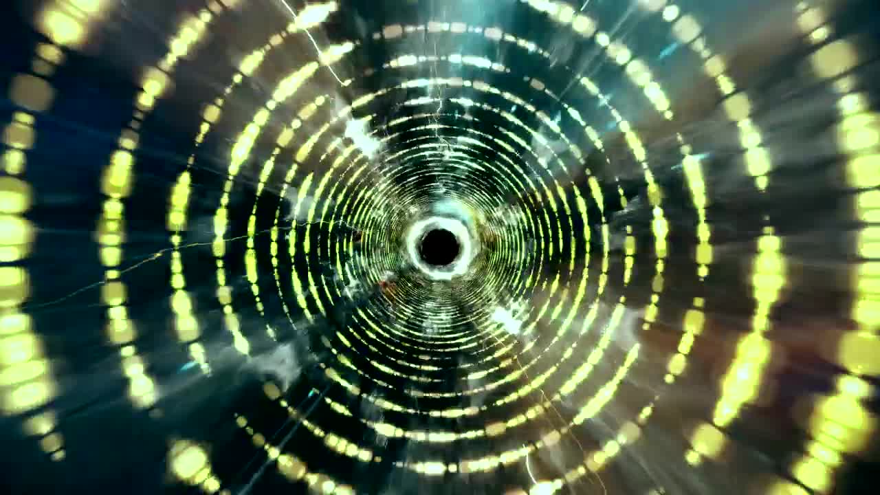 Stock Video Digital Tunnel With Sound Spectra Live Wallpaper For PC - Free Download