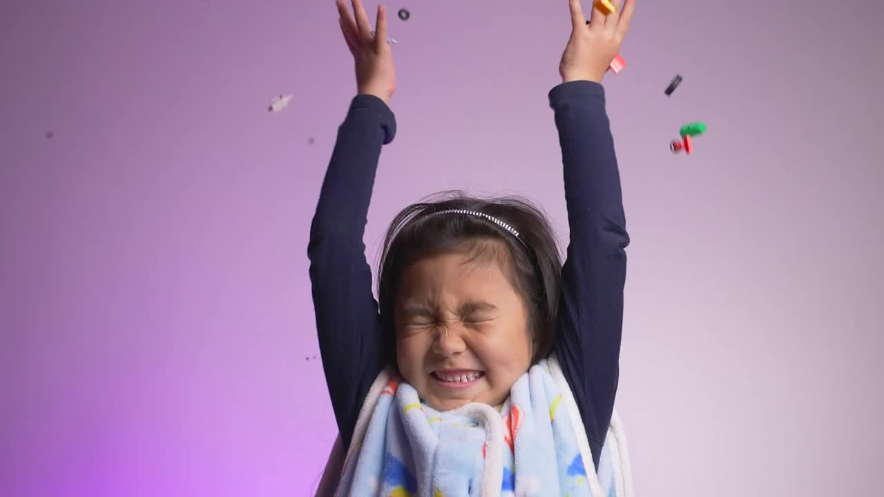 Video Stock Portrait Of A Girl While Lego Pieces Fall Live Wallpaper Free - Free Download