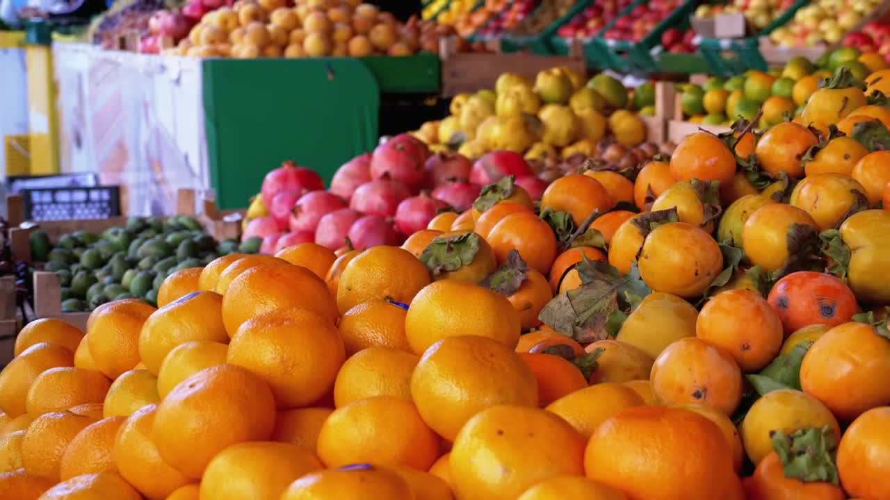 Free Stock Video Various Fruits In The Street Market Live Wallpaper - Free Download