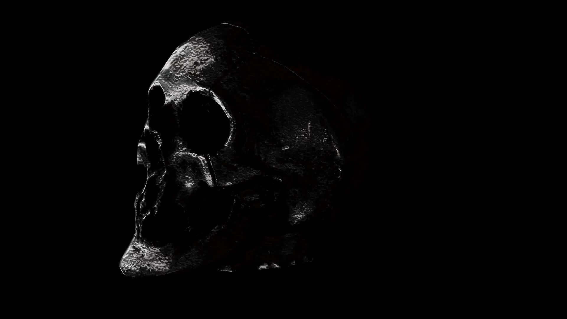 Somber macabre skull of terror Live Wallpaper 6 - Free Download