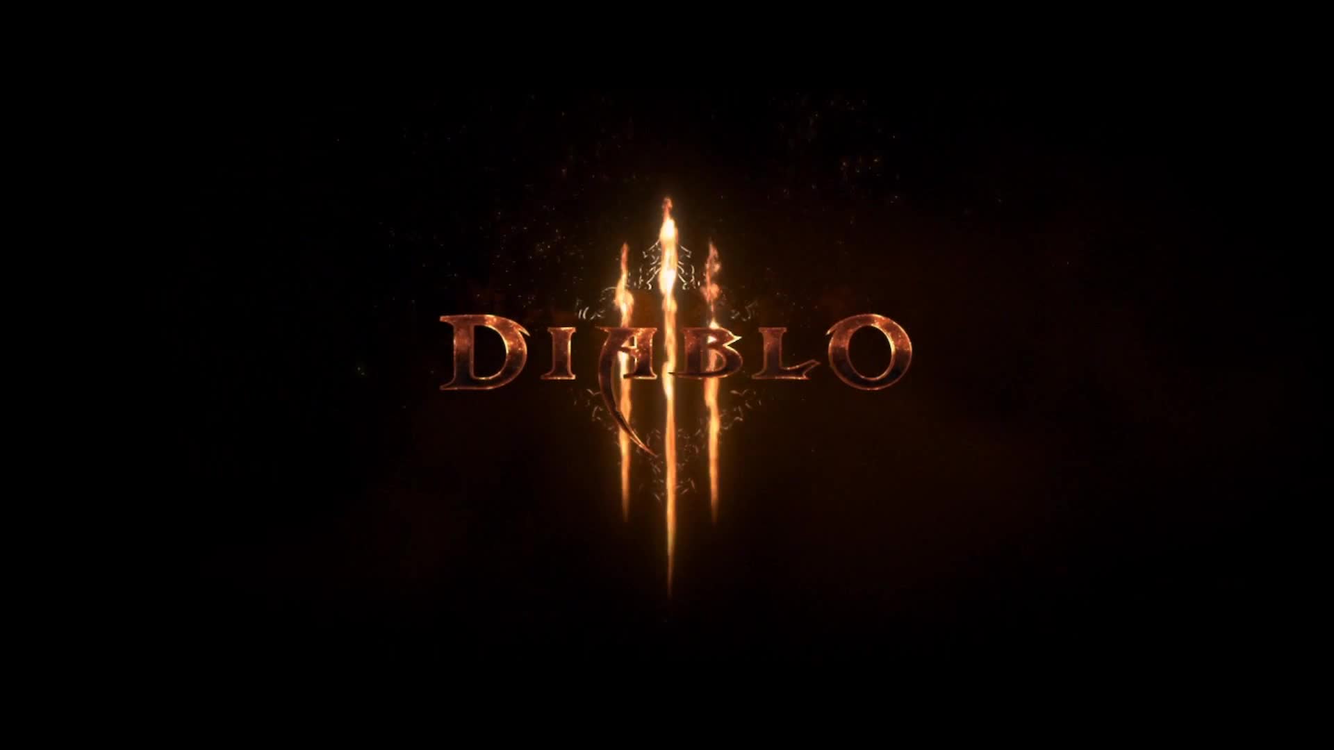 Diablo 3 logo animated wallpaper 1080p - Free Download