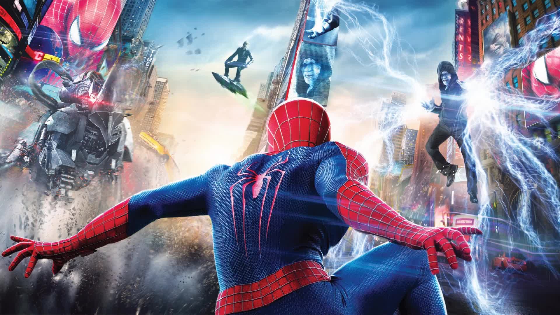 The  Amazing  Spiderman  2  Electro  Rhino  Live  Wallpaper - Free Download