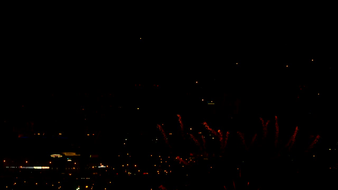 Stock Video Fireworks Flashing In The Distance Live Wallpaper For PC - Free Download