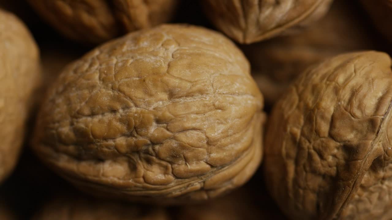 Video Stock Close Up Of Walnuts On Their Shells Live Wallpaper For PC - Free Download