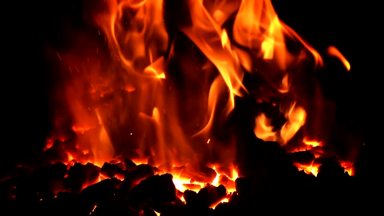 Stock Footage Volcanic Fire Burning In The Dark Live Wallpaper - Free Download