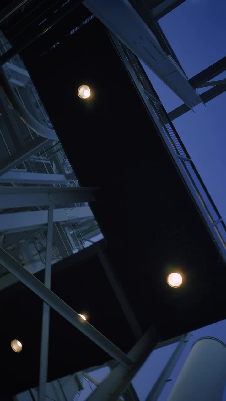 Stock Video Metal Structures Of An Electric Power Plan Animated Wallpaper - Free Download