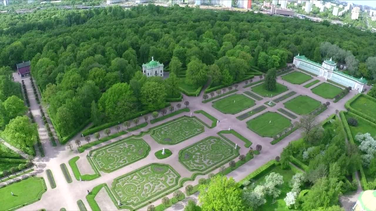 Stock Video Palace Grounds In Tsaritsyno Live Wallpaper - Free Download