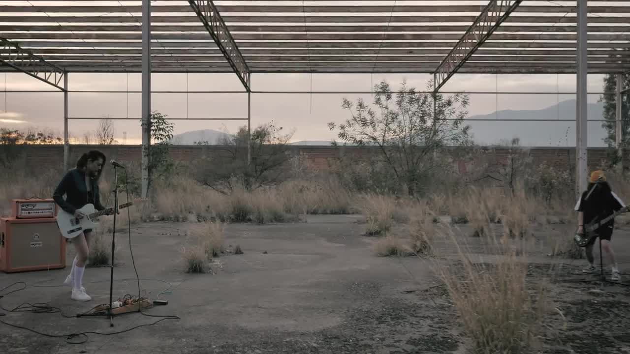 Stock Video Female Rock Band Playing On A Vacant Lot Live Wallpaper For PC - Free Download