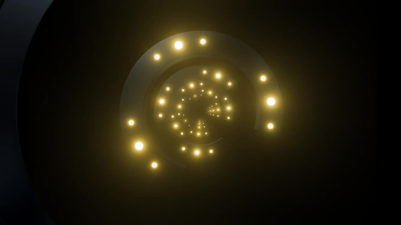 Stock Video Futuristic Circular Endless Tunnel Live Wallpaper For PC - Free Download
