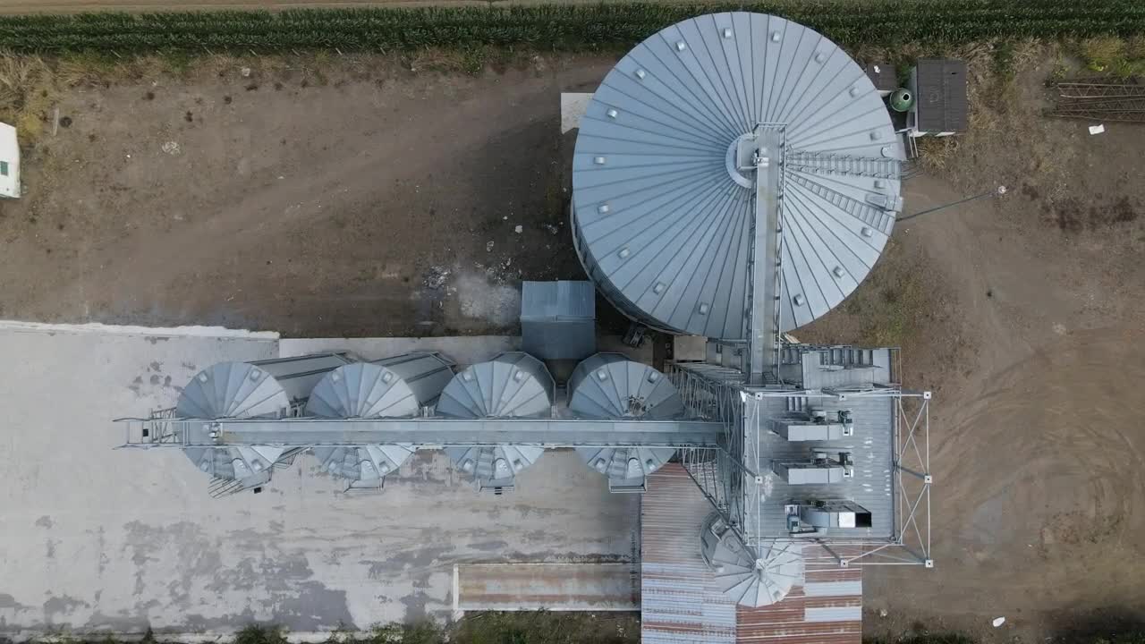 Free Video Stock Storage Containers On A Farm Seen From Above Live Wallpaper - Free Download