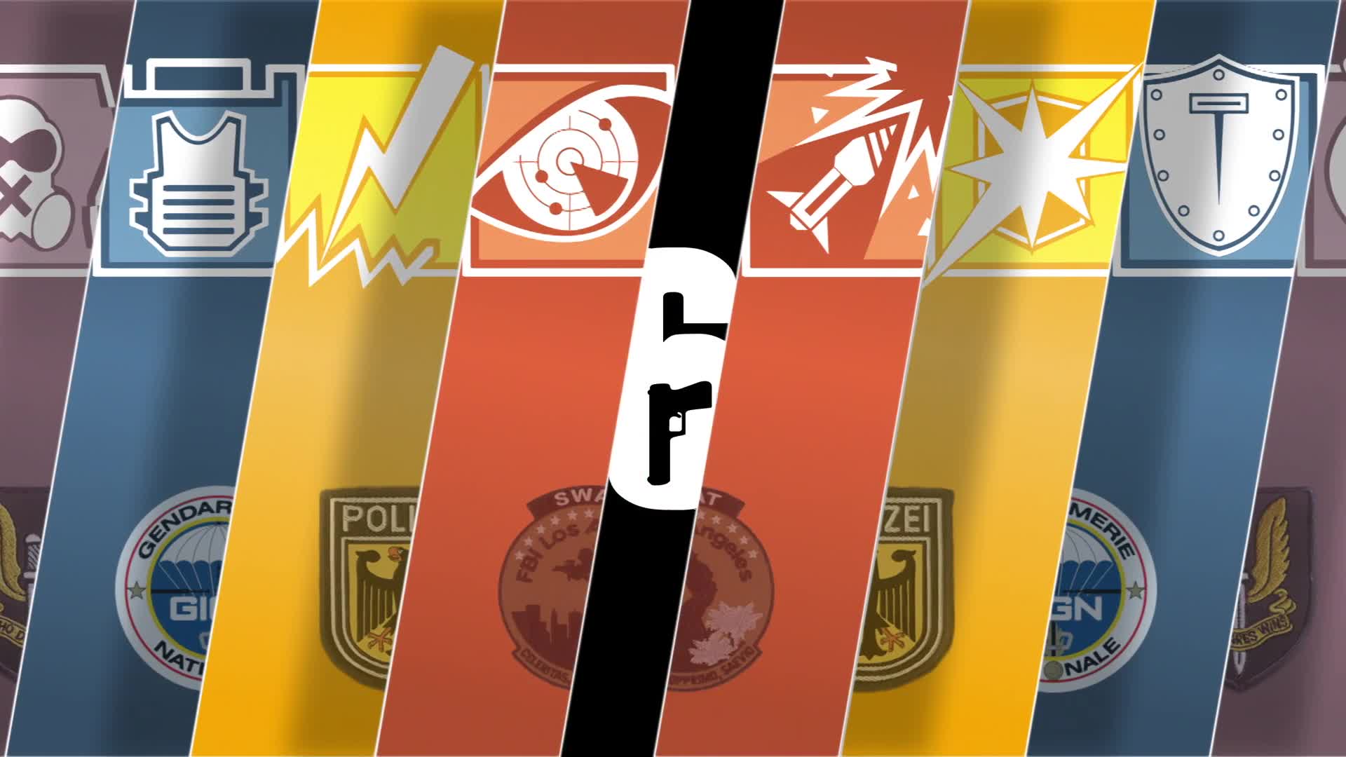 Rainbow Six Stripes Game Live Wallpaper - Free Download