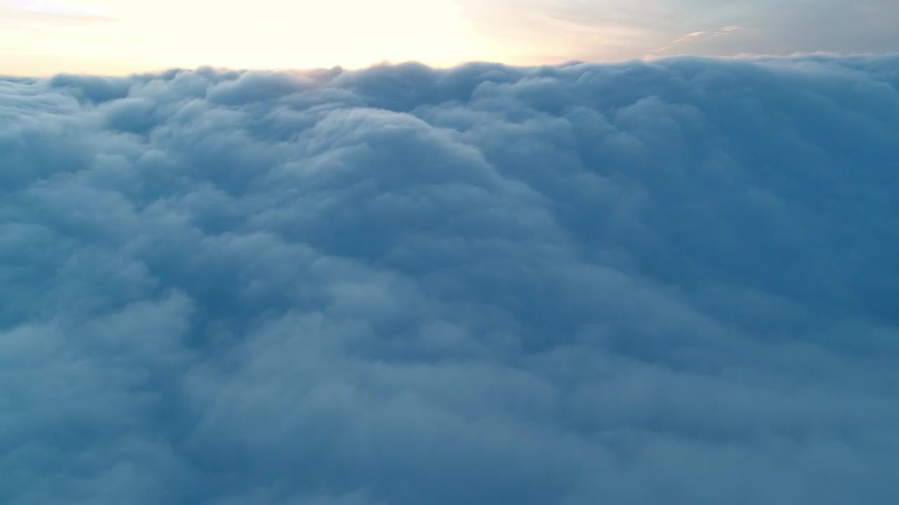Free Video Stock texture of a magical layer of blue clouds Live Wallpaper - Free Download